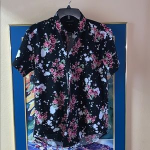 Casual unisex button down